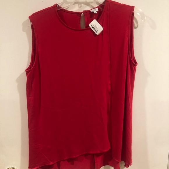 Brand New with tags Bela NYC top in cherry red - Picture 2 of 6